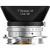Obiettivo TTArtisan 28mm F5.6 (Silver) per mirrorless Leica M