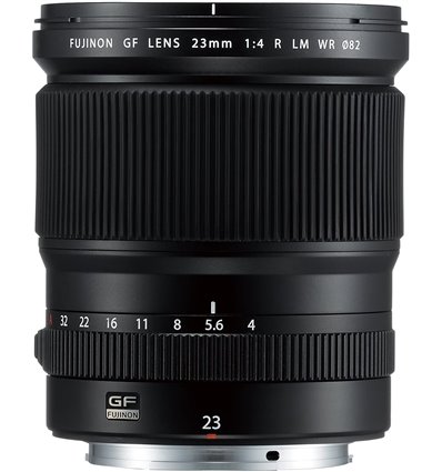 Obiettivo FUJINON GF 23mm F4 R LM WR per mirrorless Fujifilm medio formato