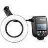 Godox Macro Ring Flash MF-R76 compatibile con Canon Nikon Sony Panasonic Olympus Fujifilm Pentax