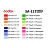 Godox Color SA-11T kit 16 gelatine colorate per faretto LED S30