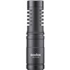 Godox Geniusmic Microfono direzionale compatto per smartphone con connettore TRRS da 3,5 mm