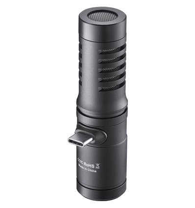 Godox Geniusmic UC Microfono direzionale compatto per smartphone con connettore tipo C