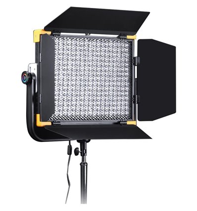 Kit Barndoor Con Griglia A Nido D'Ape E Filtri Gel Per Luci Studio Bowens - Modificatore Luce LED Per Foto E Video