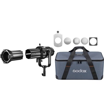 Godox VSA-26K Spotlight Kit di fissaggio per faretti LED + Lente da 26°