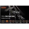 Godox VSA-36K Spotlight Kit di fissaggio per faretti LED + Lente da 36°