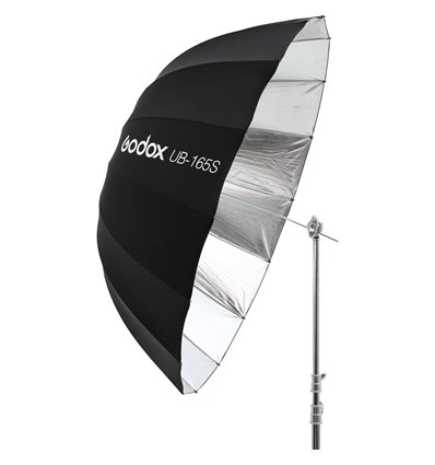 Godox UB-165S ombrello parabolico silver da 165cm