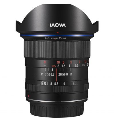 Obiettivo Laowa Venus 12mm f/2,8 Zero Distortion per Canon EF