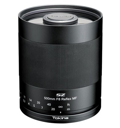 Obiettivo Tokina SZ Super Tele 500mm F8 Reflex MF per Nikon F