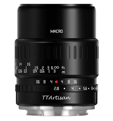 Obiettivo TTArtisan 40mm F2.8 Macro APS-C - Canon EOS M
