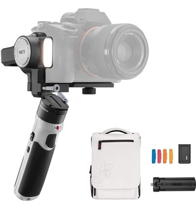 Zhiyun Crane M2 S Combo Gimbal Stabilizzatore a 3 assi per fotocamera fino a 1Kg