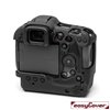 easyCover custodia protettiva in silicone nera per Canon EOS R3