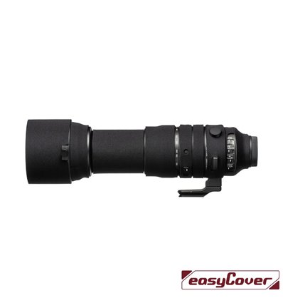 easyCover custodia in neoprene nera per Sigma 150-600mm Sports (Sony e L-Mount) Lens Oak