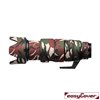 easyCover custodia in neoprene verde mimetica per obiettivo Nikon Z 100-400mm f/4.5-5.6 VR S Lens Oak