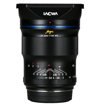 Obiettivo Laowa Venus Argus CF 33mm F0.95 APO per mirrorless Nikon Z