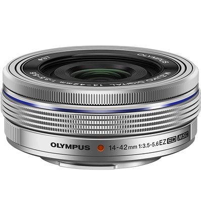 Obiettivo Olympus M.ZUIKO ED 14-42mm F3.5-5.6 EZ Silver *BULK* PRONTA CONSEGNA