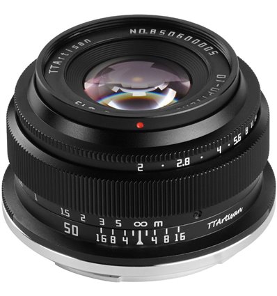 7artisans 50mm F1.2 APS-C – Obiettivo Manuale A Messa A Fuoco Fissa Per Fujifilm FX, Super Luminoso Per Ritratti E Notturna