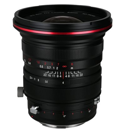 Obiettivo Laowa Venus FF 20mm F4.0 C-Dreamer Zero-D Shift per reflex Nikon F