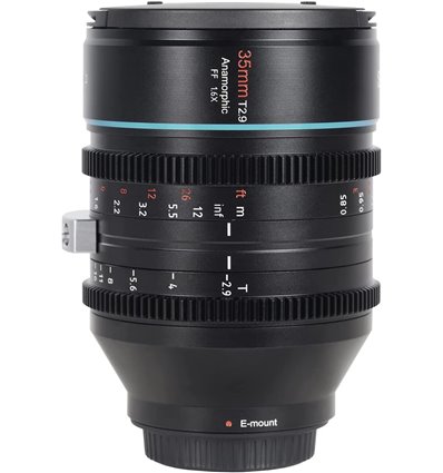 SIRUI Obiettivo 35mm T2.9 1.6x Full-Frame Anamorfico per mirrorless L-Mount