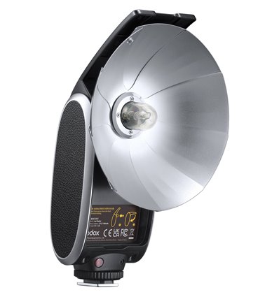 Godox Lux Senior Retro Flash universale nero per Fujifilm, Canon, Nikon, Olympus, Sony