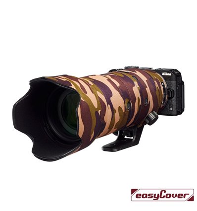 easyCover Lens Oak custodia obiettivo Nikon Z 70-200mm f/2.8 - Marrone Mimetico