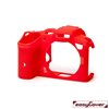 easyCover custodia protettiva in silicone per Canon EOS R7 - Rosso