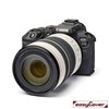easyCover custodia protettiva in silicone per Canon EOS R10 - Nero