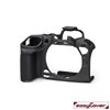easyCover custodia protettiva in silicone per Canon EOS R10 - Nero