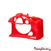 easyCover custodia protettiva in silicone per Canon EOS R10 - Rosso