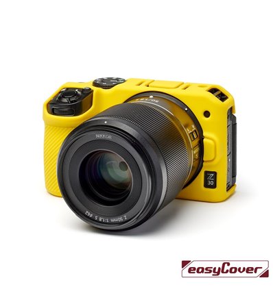 easyCover custodia protettiva in silicone per Nikon Z30 - Giallo