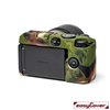 easyCover custodia protettiva in silicone per Nikon Z30 - Camouflage Mimetico