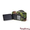 easyCover custodia protettiva in silicone per Nikon Z30 - Camouflage Mimetico