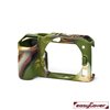 easyCover custodia protettiva in silicone per Nikon Z30 - Camouflage Mimetico