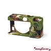 easyCover custodia protettiva in silicone per Nikon Z30 - Camouflage Mimetico