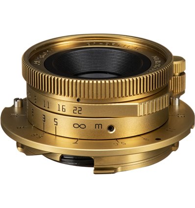 Obiettivo TTArtisan 28mm F5.6 (Oro) per mirrorless Leica M