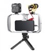 Godox VK1-LT Kit per Vlogging con smartphone (pannello LED + impugnatura + microfono + diffusore + accessori)