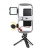 Godox VK1-LT Kit per Vlogging con smartphone (pannello LED + impugnatura + microfono + diffusore + accessori)