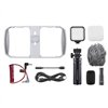 Godox VK1-LT Kit per Vlogging con smartphone (pannello LED + impugnatura + microfono + diffusore + accessori)