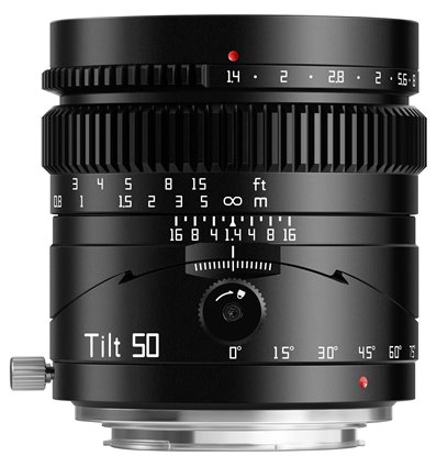 Obiettivo TTArtisan 50mm f/1.4 Tilt per Panasonic Leica Sigma L-Mount