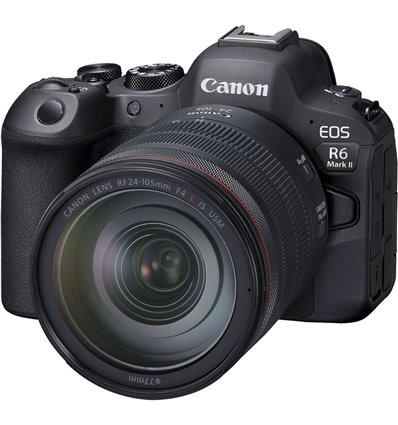 Fotocamera Mirrorless Canon EOS R6 Mark II Kit RF 24-105mm f/4 (no adattatore)