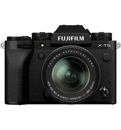 Fotocamera Mirrorless Fujifilm X-T5 kit 18-55mm f/2.8-4 R LM OIS Nero