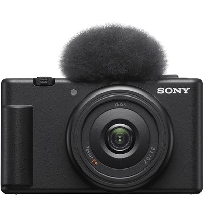 Fotocamera Sony Vlog camera ZV-1F Nero [MENU ENG]