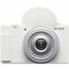 Fotocamera Sony Vlog camera ZV-1F Bianco [MENU ENG]