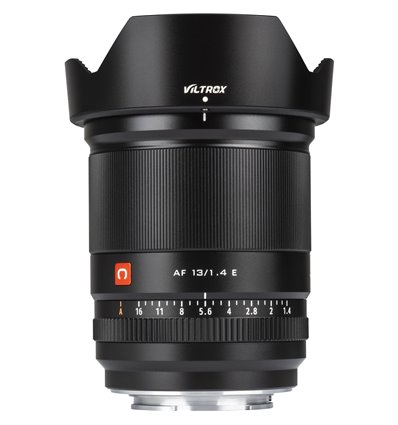 Obiettivo Viltrox AF 13mm f/1.4 per mirrorless Sony E