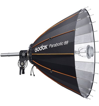 Godox P88 Kit - Ombrello parabolico con Sistema di messa a fuoco