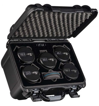 Irix Cine Production Set 5 obiettivi 15mm 21mm 30mm 45mm 150mm T1.5 per Canon RF [ICPS-RF-M]