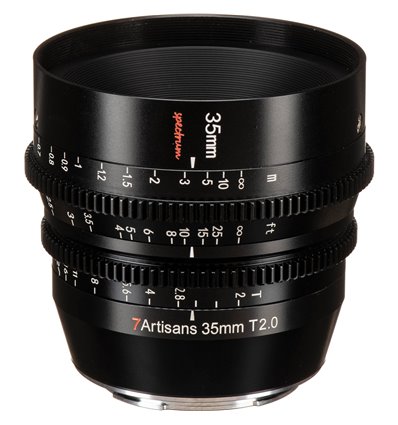Obiettivo 7Artisans 35mm T2.0 SPECTRUM CINE per Panasonic Leica Sigma L-Mount