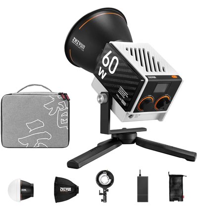 Zhiyun MOLUS G60 COMBO Faretto Video LED Luce continua Bi-colore 2700-6500K