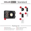 Zhiyun MOLUS X100 Faretto Video LED Luce continua tascabile Bi-colore 2700-6500K