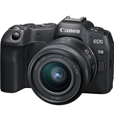 Fotocamera Mirrorless Canon EOS R8 kit 24-50mm f/4.5-6.3 IS STM