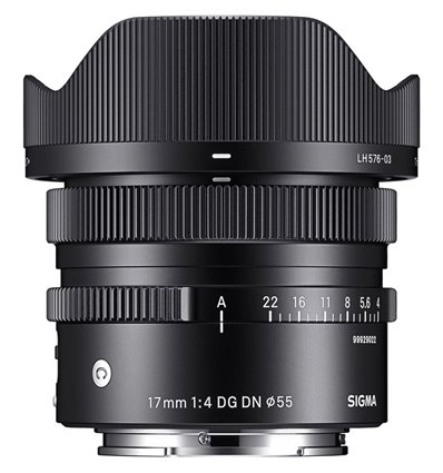 Obiettivo Sigma 17mm F4 DG DN Contemporary per mirrorless Sony E